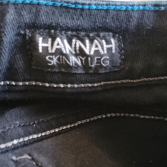 Rocawear Black Skinny Jeans Size 9 - Picture 9 of 13